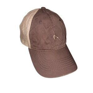 Fowled Up Waterfowl Hunting Hat Cap Mesh Brown Tan Outdoor Men's Platinum Series